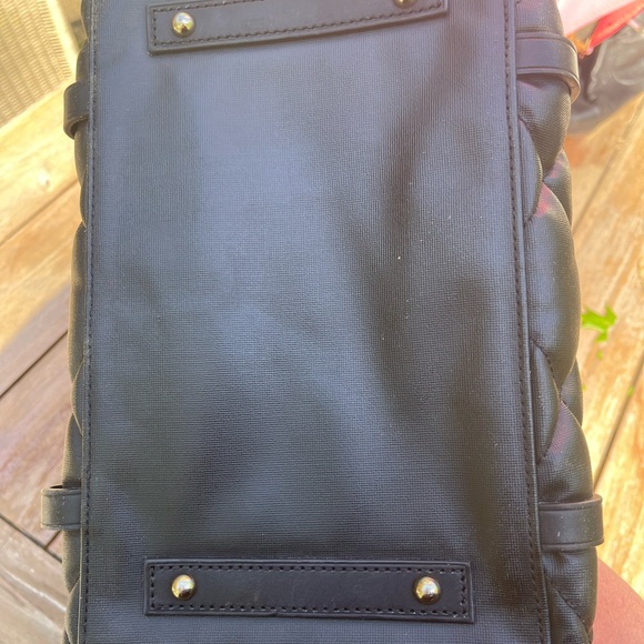 Dooney & Bourke quilted black tote - Picture 4 of 8